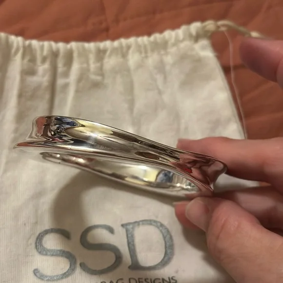 Simon Sebbag Polished Silver Bracelet - Picture 6 of 7